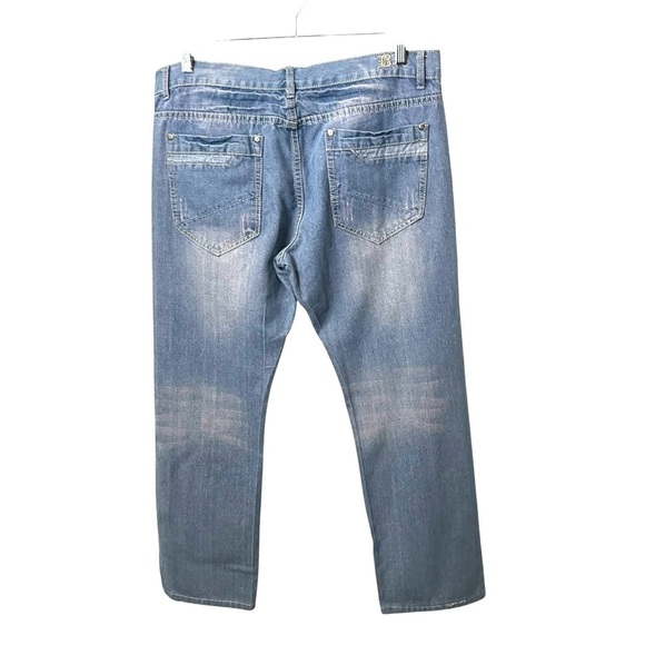 Brooklyn Xpress Jeans Size 38x32 Y2K - Picture 8 of 12